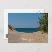 Net daarachter briefkaart (Voorkant / Achterkant)