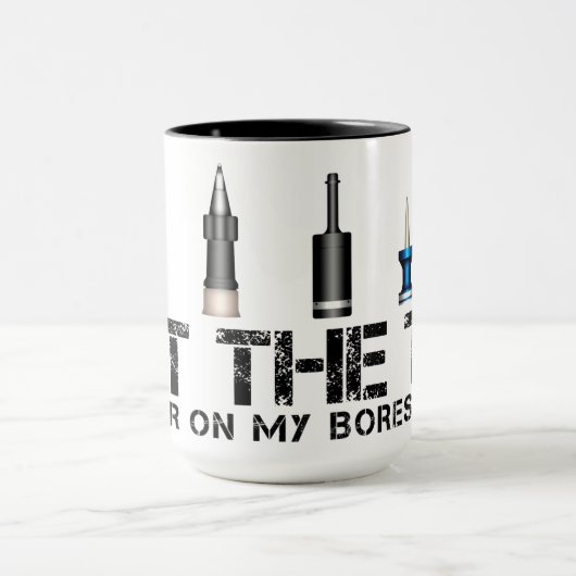 "NET DE TIP" 15oz Mok (Midden)