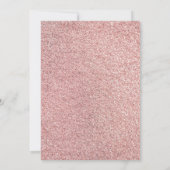 Net dertig roze glitters een verjaardag soiree gew kaart (Achterkant)