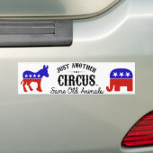 NET EEN ANDERE CIRCUS™-Bumpersticker 11x3" Bumpersticker (Op auto)