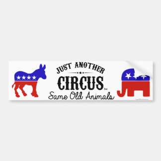 NET EEN ANDERE CIRCUS™-Bumpersticker 11x3" Bumpersticker