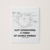 Net een vorm van bruikbare energie (Krebs) generer Legpuzzel (Verticaal)