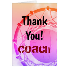 Net en Ball bedankt Coach