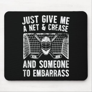 Net En Crease IJshockey Keeper IJshockey Doelman Muismat