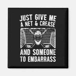 Net En Crease IJshockey Keeper IJshockey Doelverde Magneet