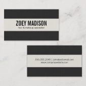 Net- en schaalpatroon visitekaartje (Voorkant / Achterkant)