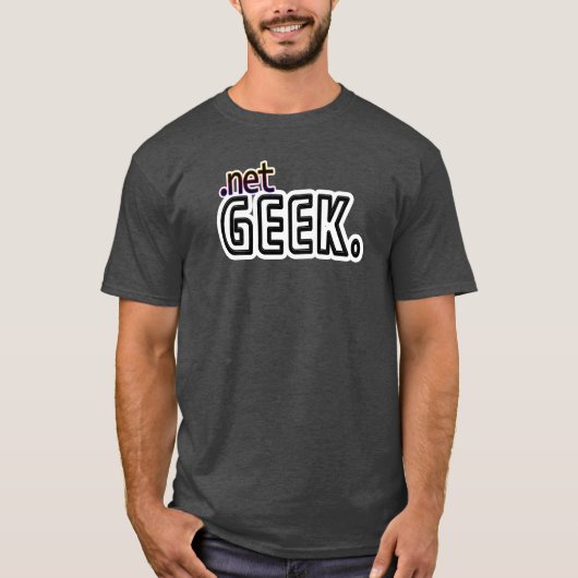 .NET Geek T-Shirt (Voorkant)