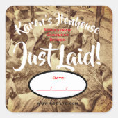 NET GELEGD EI LABEL (Voorkant)