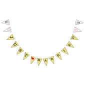 NET GEMAAKT teken Vlaggetjes (Alle)