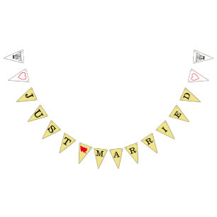 NET GEMAAKT teken Vlaggetjes