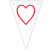 NET GEMAAKT teken Vlaggetjes (Tweede vlag)