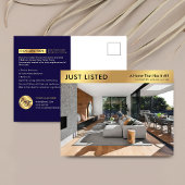 Net genoteerd eigendom marine en goud vastgoed mar briefkaart