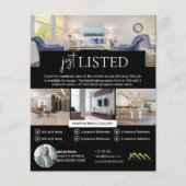 Net genoteerd makelaar makelaar Flyer (Voorkant)