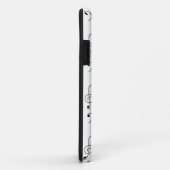 Net genoteerd wit Case-Mate iPhone case (Achterkant/rechts)