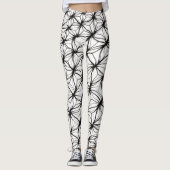 Net Geometrie – Diamant Mesh Abstract Leggings (Voorkant)