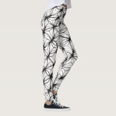 Net Geometrie – Diamant Mesh Abstract Leggings (Rechts)