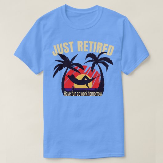 Net Gepensioneerd Grappig pensioen Graphic Novelty T-shirt (Design voorkant)