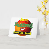 Net gepensioneerd kaart (Gele Bloem)