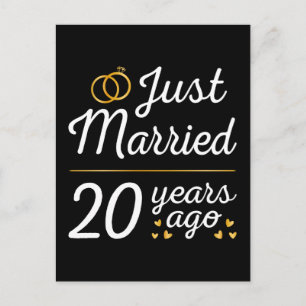 Net Getrouwd 20 Jaar Geleden II Briefkaart