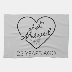 Net Getrouwd 25 Jaar Geleden III Theedoek