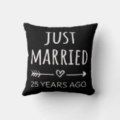 Net getrouwd 25 jaar geleden vandaag kussen (Achterkant)