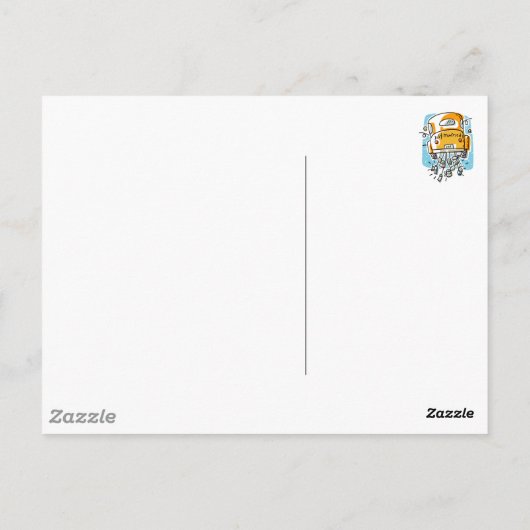 Net getrouwd (2c) Dank je wel kaart (Achterkant)