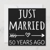 Net getrouwd, 50 jaar geleden I Kaart (Voorkant)
