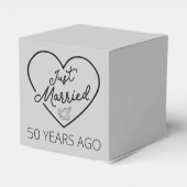 Net Getrouwd 50 Jaar Geleden III Bedankdoosjes (Achterkant)