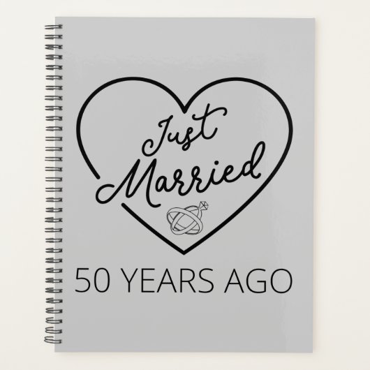 Net Getrouwd 50 Jaar Geleden III Planner (Voorkant)