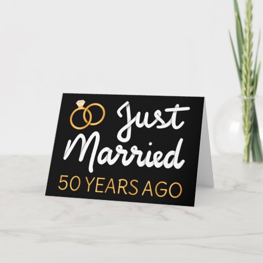 Net Getrouwd 50 Jaar Geleden IV Kaart (Voorkant)