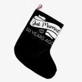 Net Getrouwd 50 Jaar Geleden V Grote Kerstsok (Voorkant (Hangend))
