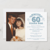 Net Getrouwd 60 Jaar Getrouwd Foto Kaart (Voorkant)