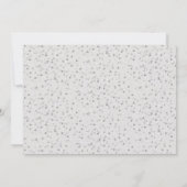 Net getrouwd 70e Jubileum trouwfoto Kaart (Achterkant)