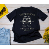 Net Getrouwd Aangepast Bruidspaar Naam Datum Tri-Blend Shirt