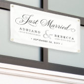 Net Getrouwd Auto Banner (Buitenkant Gebouw)
