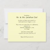 Net Getrouwd Auto Kaart (Achterkant)