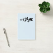 Net getrouwd bruid bruidegom vogels dierenpaar post-it® notes (Kantoor)