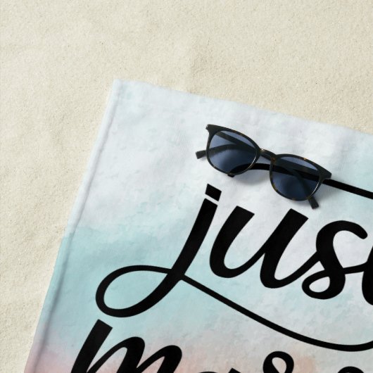 Net Getrouwd, Bruid Cadeaus, Cadeaus voor de Verlo Strandlaken (In situ)