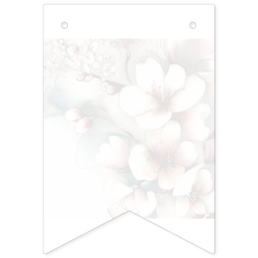 Net getrouwd bruiloft Bunting Flags Vlaggetjes (Tweede vlag)