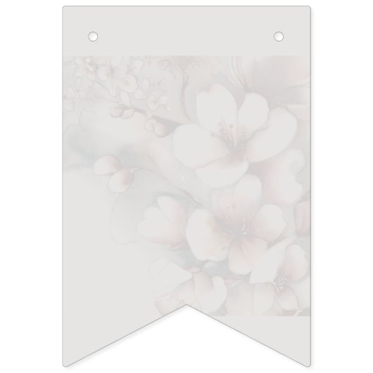 Net getrouwd bruiloft Bunting Flags Vlaggetjes (Eerste vlag)