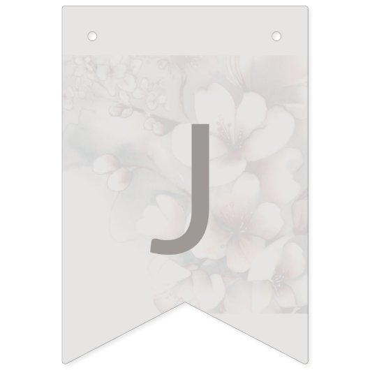 Net getrouwd bruiloft Bunting Flags Vlaggetjes (Derde vlag)