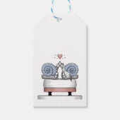 Net getrouwd cadeaulabel (Voorkant)