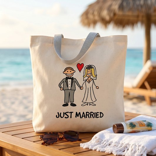 Net Getrouwd Cartoon Tote Bag