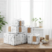 "Net Getrouwd" Chic Inpakpapier