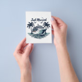 Net getrouwd Cruising Summer Wedding Echtgenote Flyer (Hand)