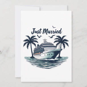 Net getrouwd Cruising Summer Wedding Echtgenote Kaart