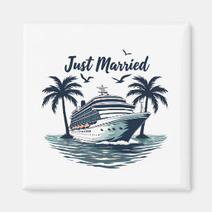Net getrouwd Cruising Summer Wedding Echtgenote Magneet