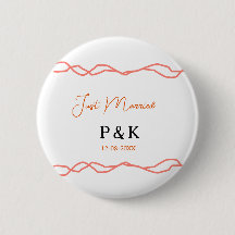 Net getrouwd en voeg de naam van het paar toe datu