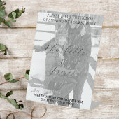 Net getrouwd Foto Gast Boek Tafelblad Sign Reclamebord Met Voetstuk