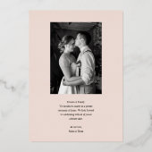 Net Getrouwd Frame Uitnodiging (Achterkant)